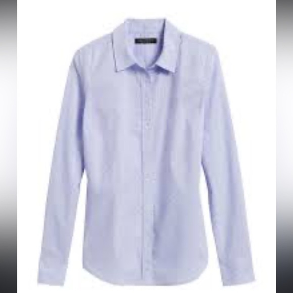 Banana Republic Riley Fitted Button Down Petite 0 - Picture 1 of 8
